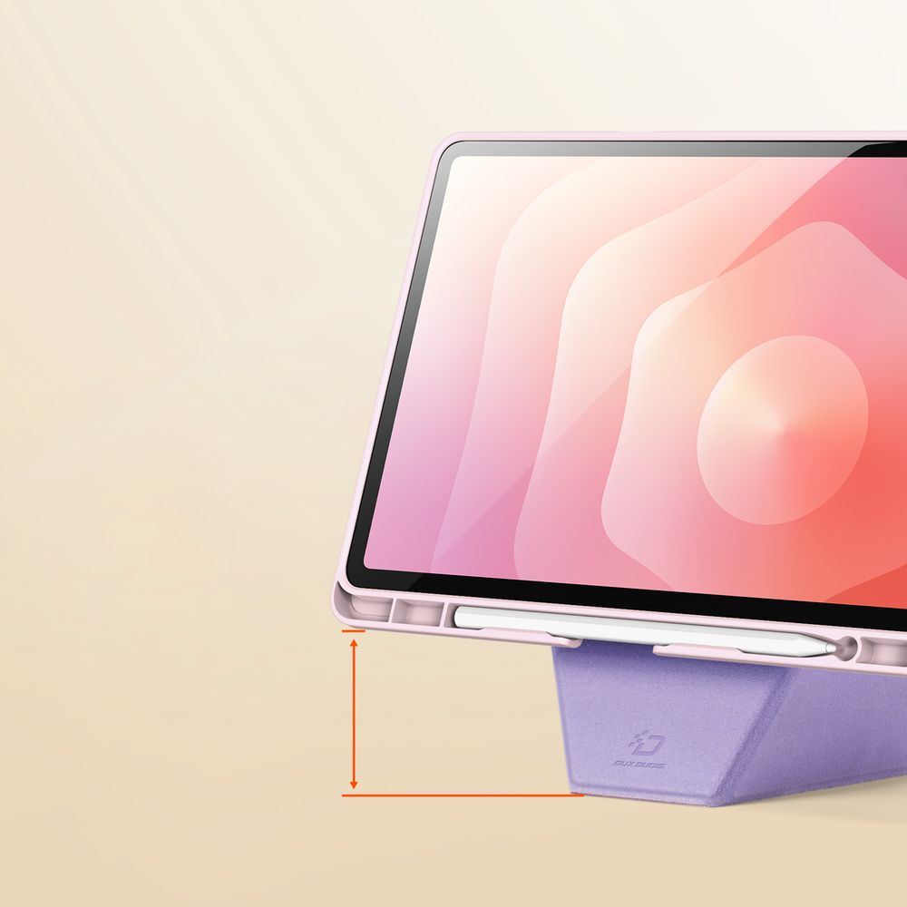 Schutzhülle mit Klappe für Galaxy Tab S11, Dux Ducis Vers, Rosa