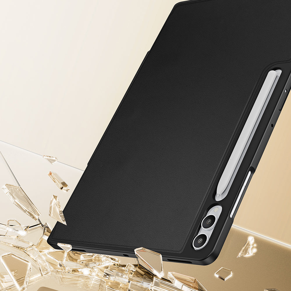 Schutzhülle mit Klappe für Galaxy Tab S11 Ultra / S10 Ultra / S9 Ultra, Dux Ducis Vers, Schwarz
