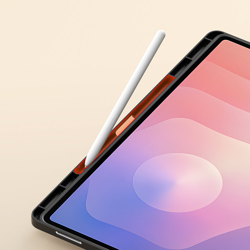 Schutzhülle mit Klappe für Galaxy Tab S11 Ultra / S10 Ultra / S9 Ultra, Dux Ducis Vers, Schwarz