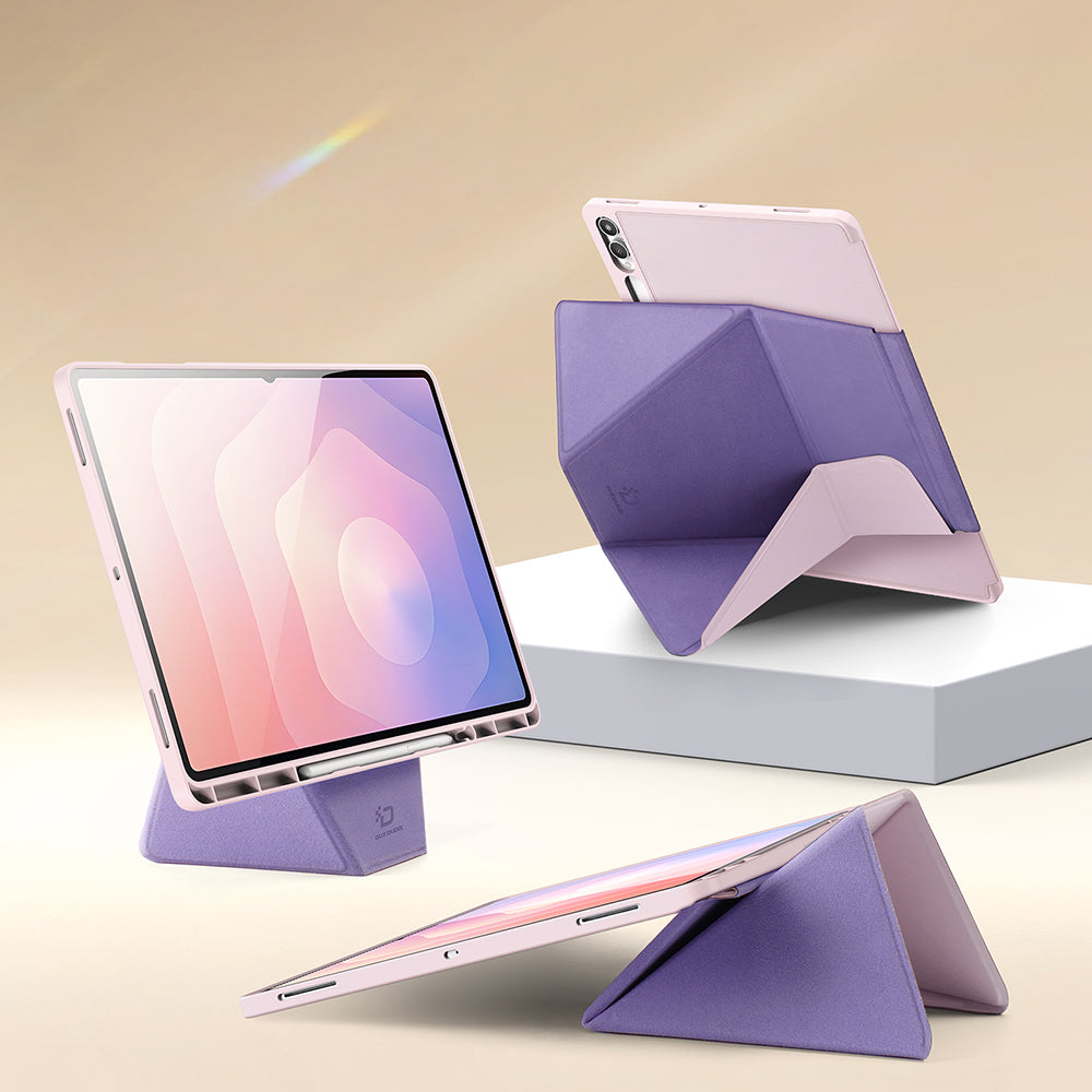 Schutzhülle mit Klappe für Galaxy Tab S11 Ultra / S10 Ultra / S9 Ultra, Dux Ducis Vers, Rosa