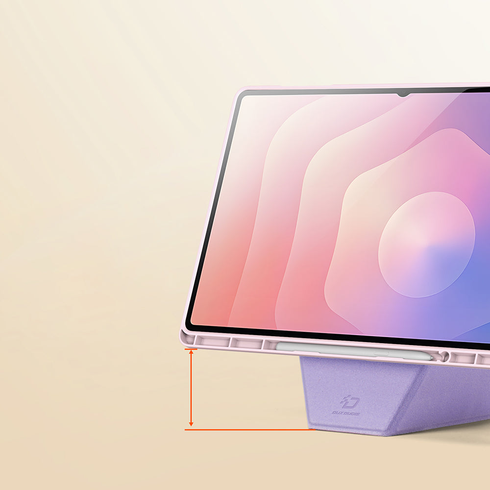 Schutzhülle mit Klappe für Galaxy Tab S11 Ultra / S10 Ultra / S9 Ultra, Dux Ducis Vers, Rosa