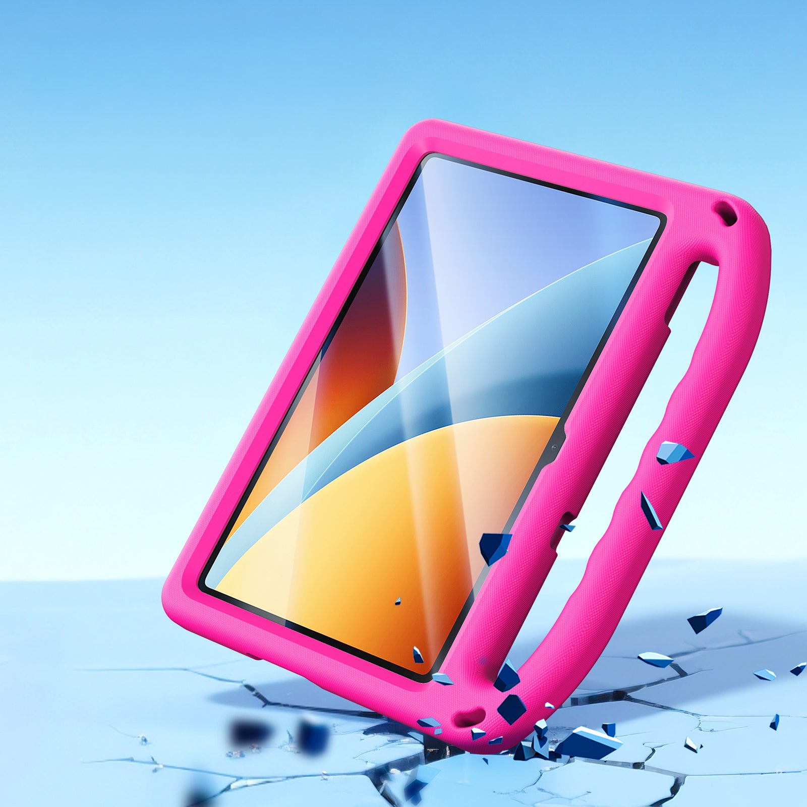 Schutzhülle für Xiaomi Redmi Pad 2 / Poco Pad C1, Dux Ducis Puff, Rosa
