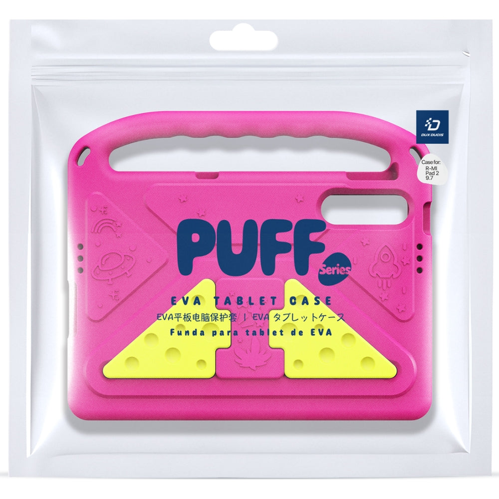 Schutzhülle für Xiaomi Redmi Pad 2 / Poco Pad C1, Dux Ducis Puff, Rosa