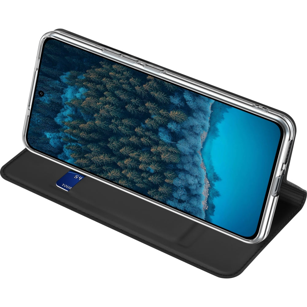 Handyhülle mit Klappe für Xiaomi Redmi Note 15 Pro 4G, Dux Ducis Skin Pro, Schwarz