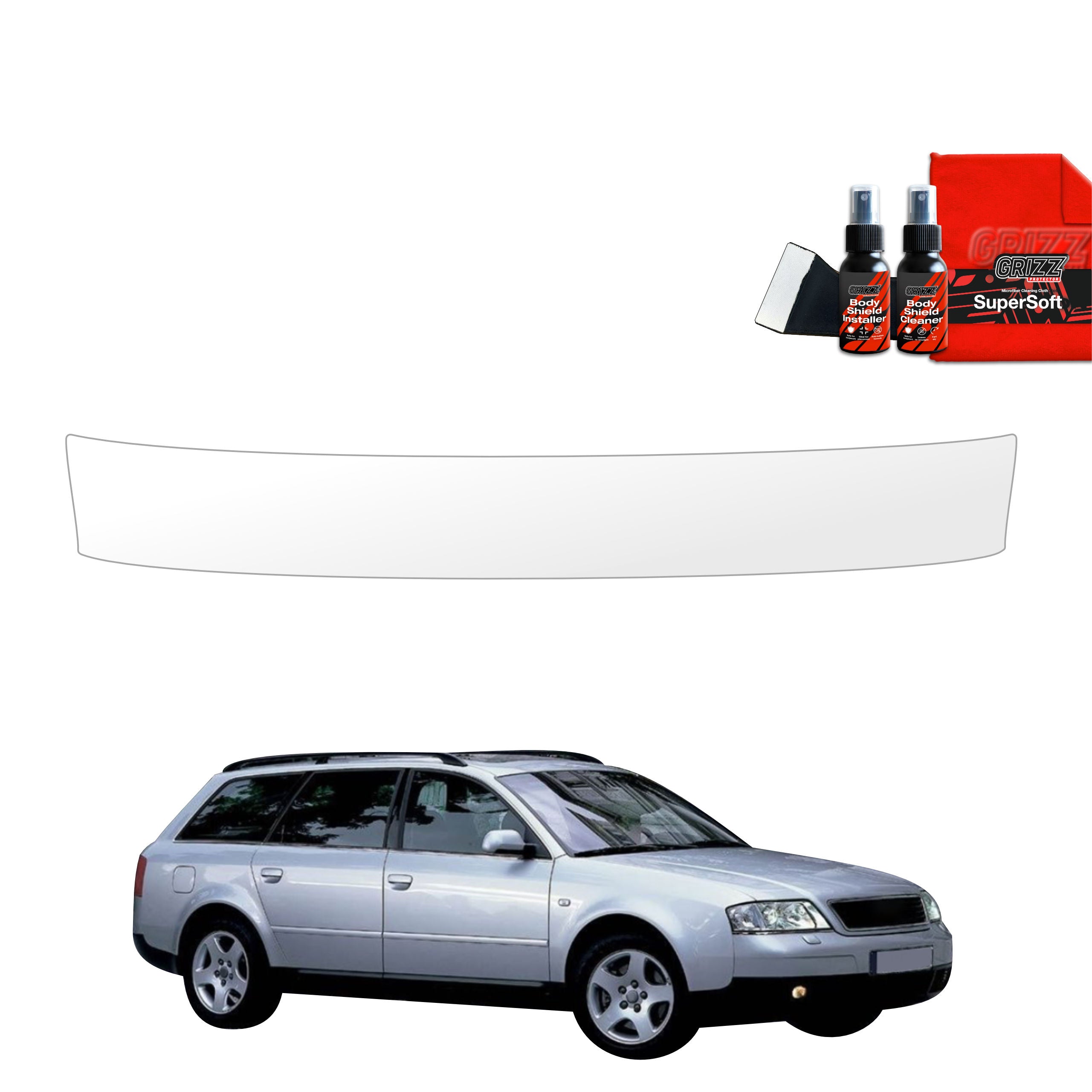 Schutzfolie Grizz Protector für Ladekante - Audi A6 C5 Avant (1998-2004)