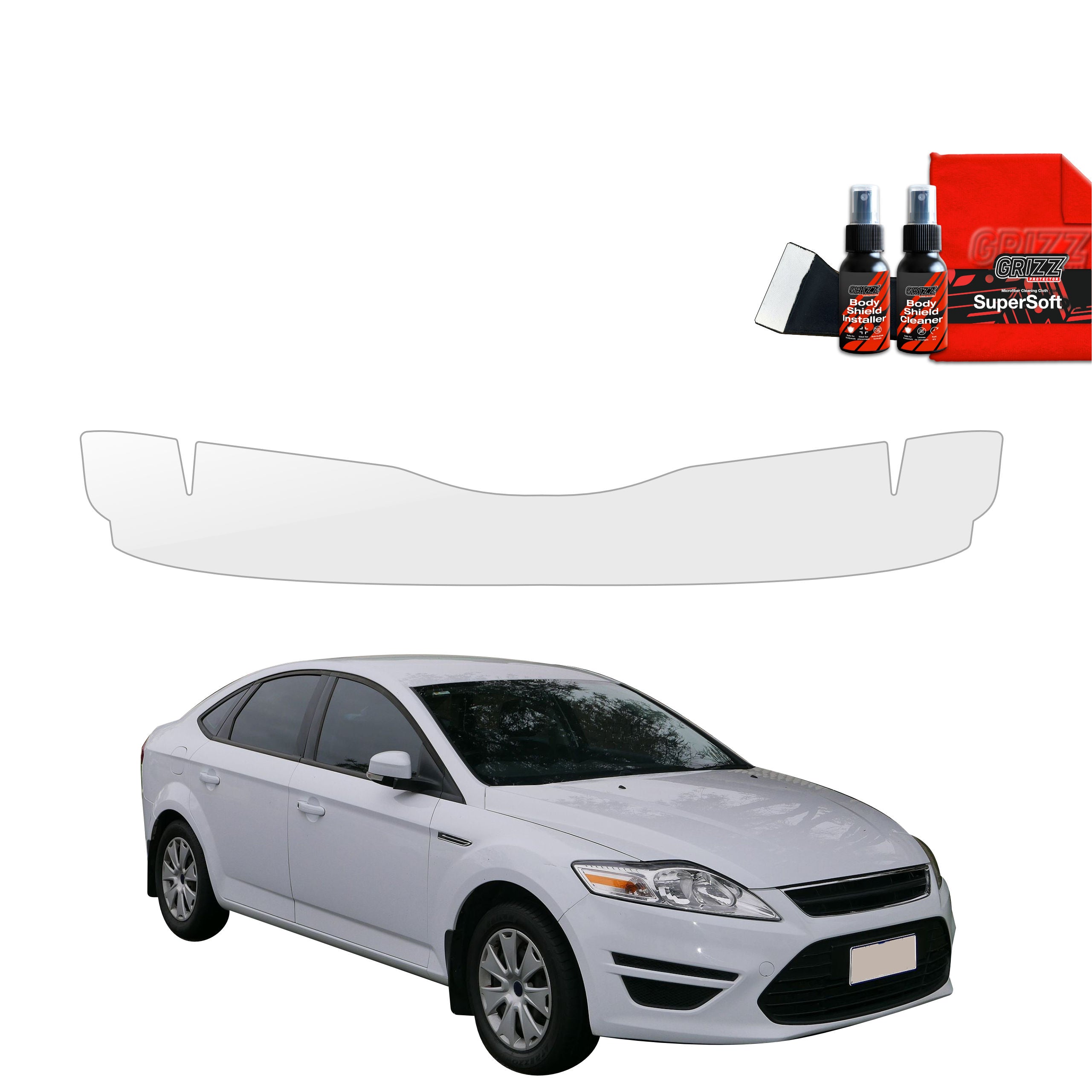 Schutzfolie Grizz Protector für Ladekante - Ford Mondeo Mk4 (2010-2014)