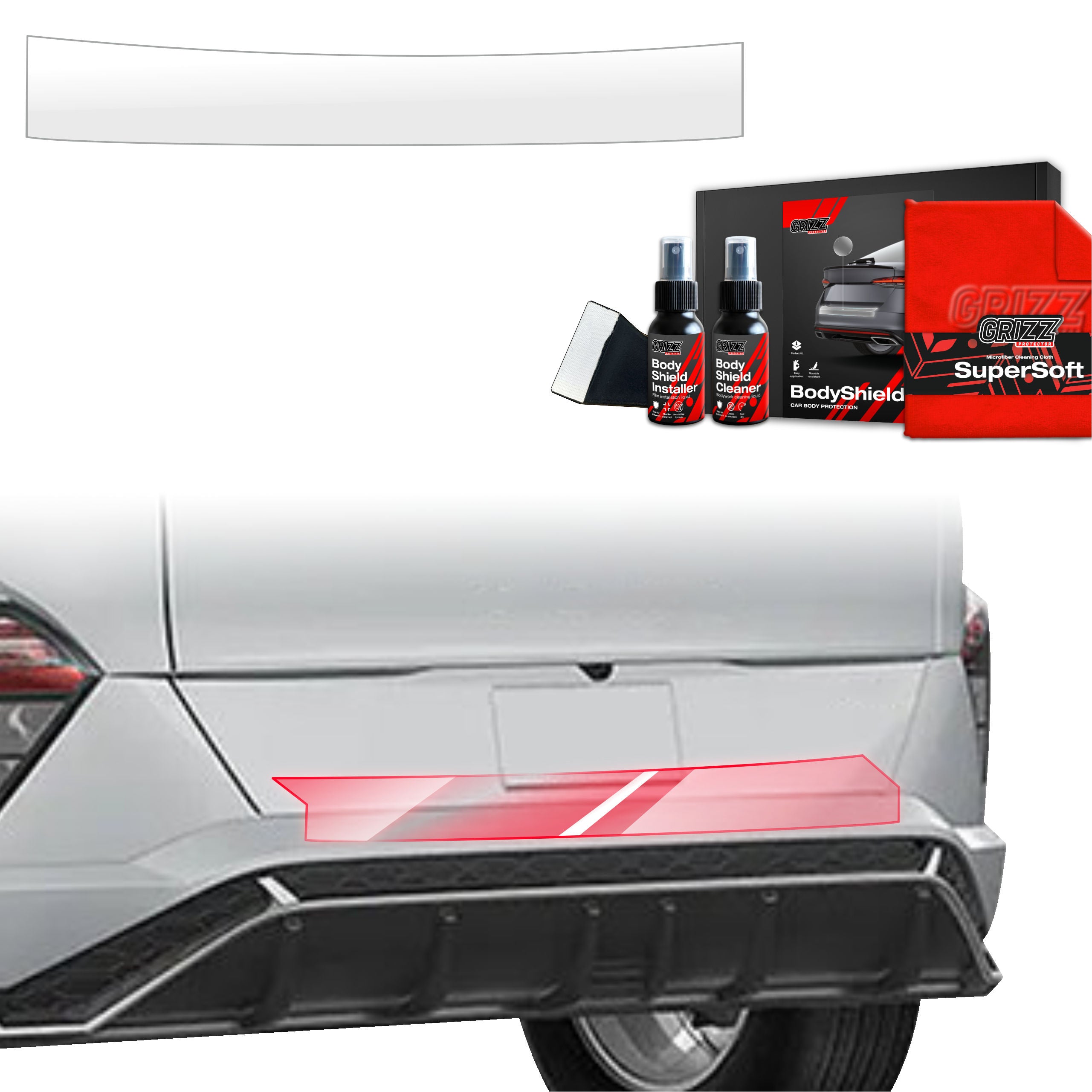 Schutzfolie Grizz Protector für Ladekante - Hyundai Kona N-Line (2023-2026)