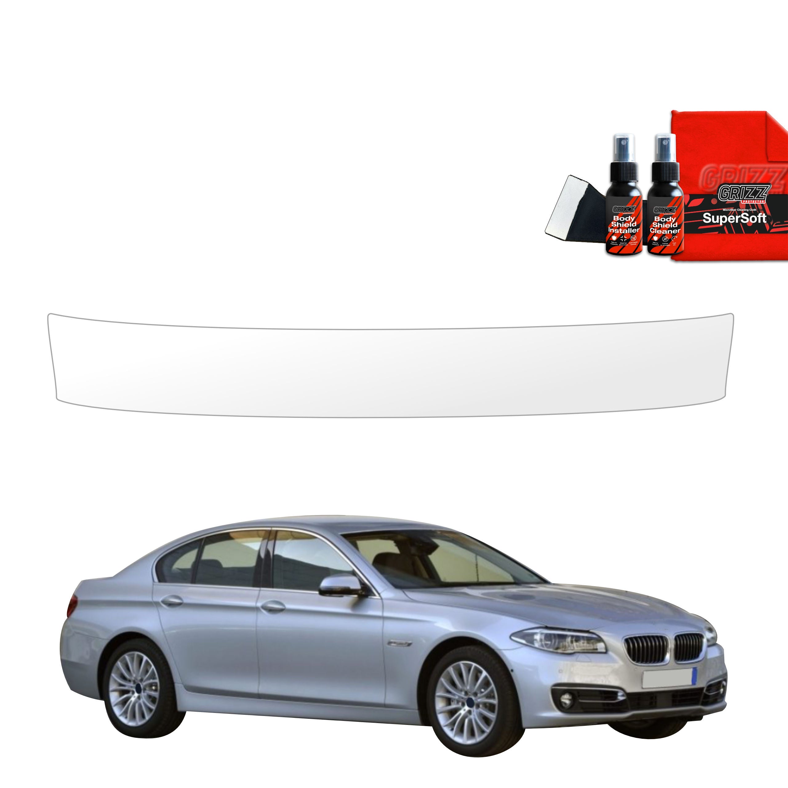 Schutzfolie Grizz Protector für Ladekante - BMW 5 F10 Sedan LCI (2012-2017)