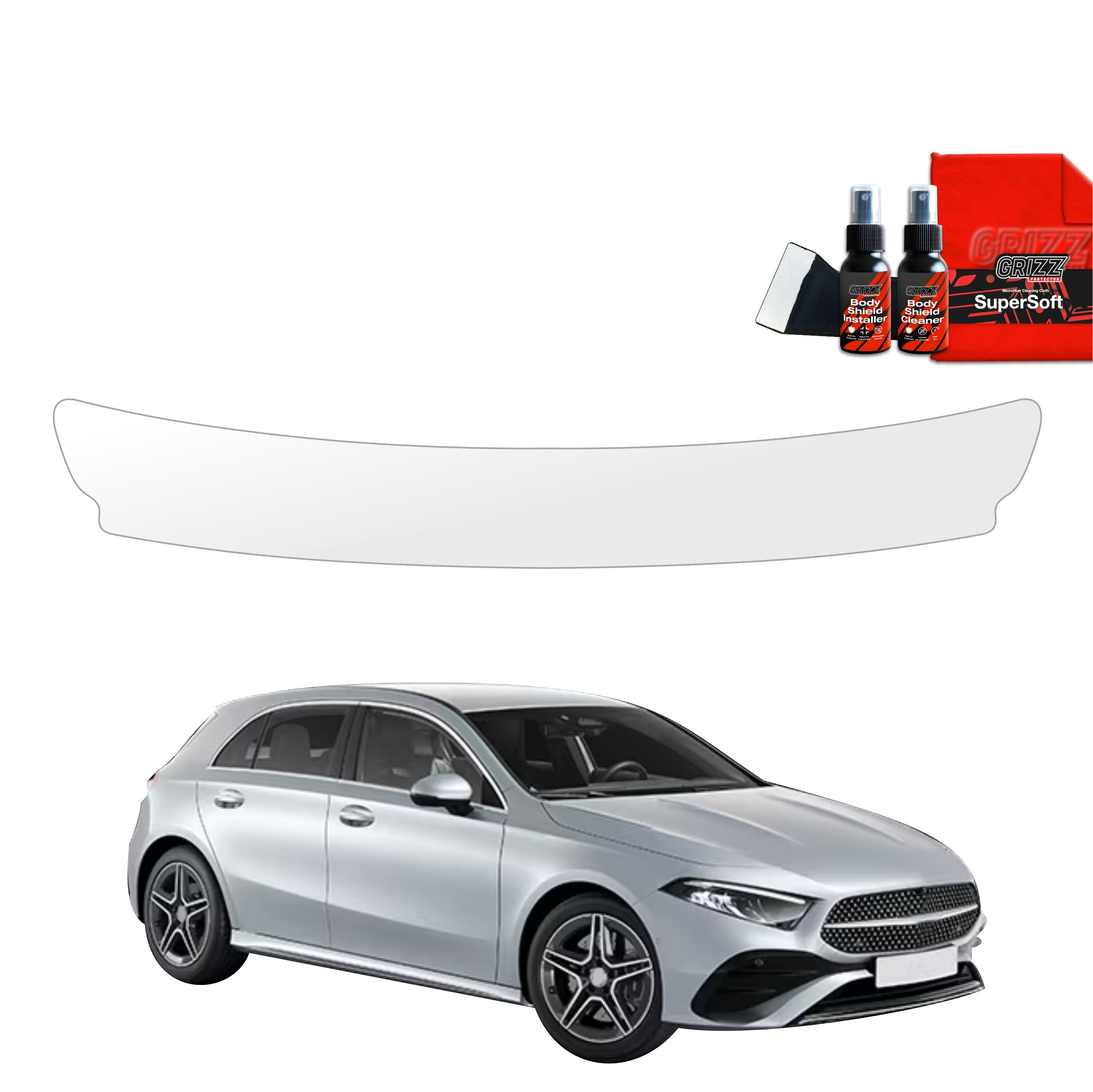 Schutzfolie Grizz Protector für Ladekante - Mercedes A Klasse W177 (2018-2026)
