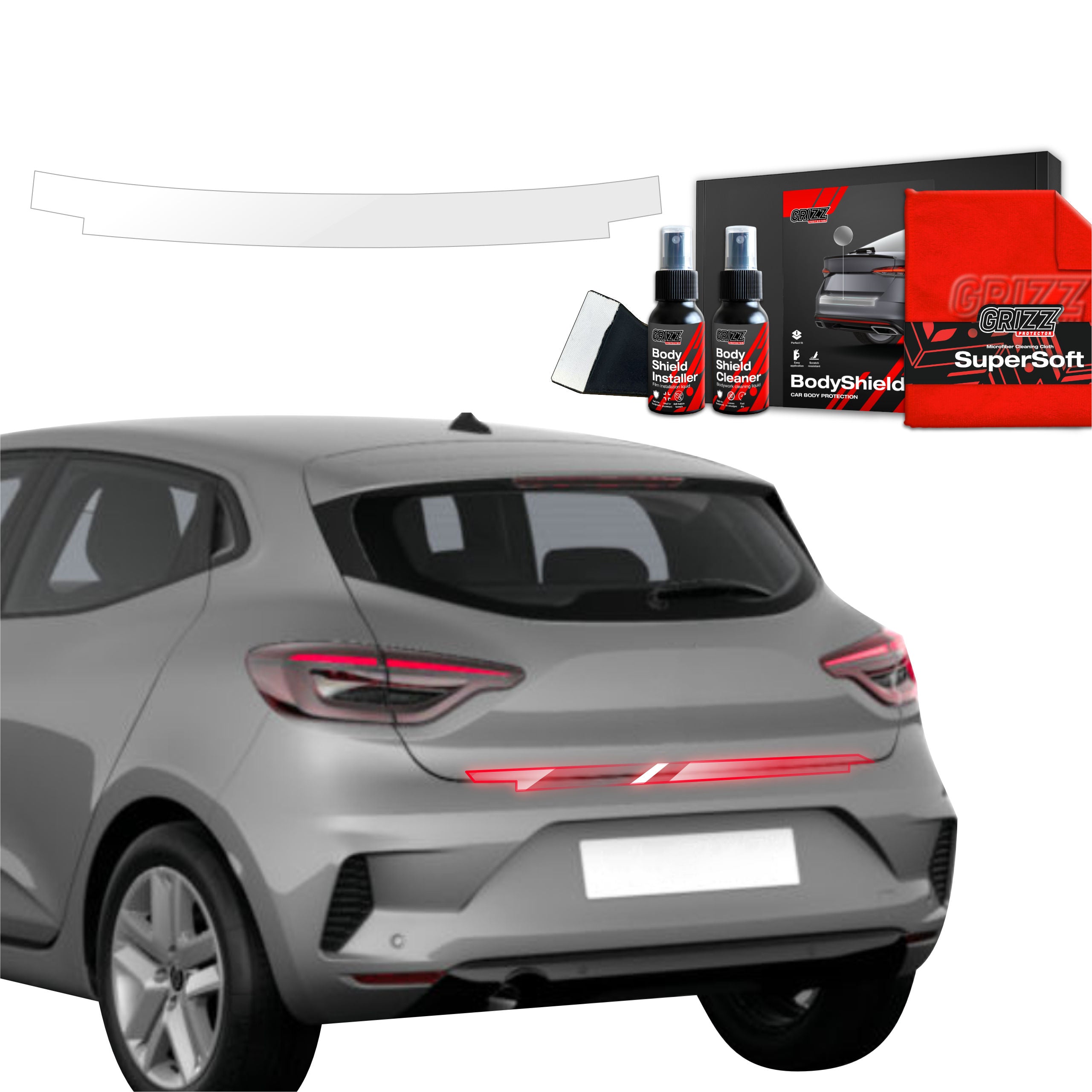 Schutzfolie Grizz Protector für Ladekante - Renault Clio (2020-2024)