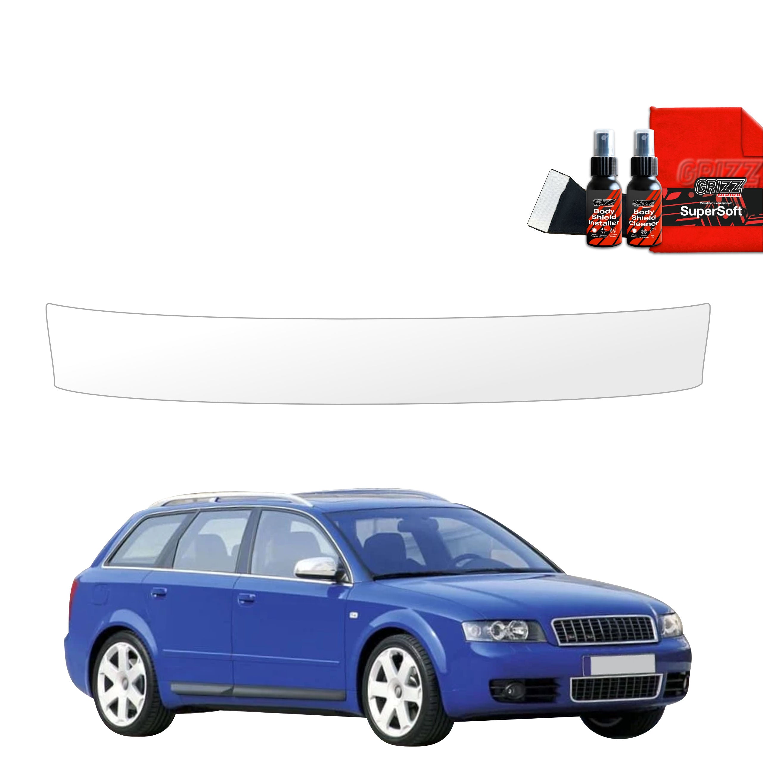 Schutzfolie Grizz Protector für Ladekante - Audi A4 B6 Avant (2000-2006)