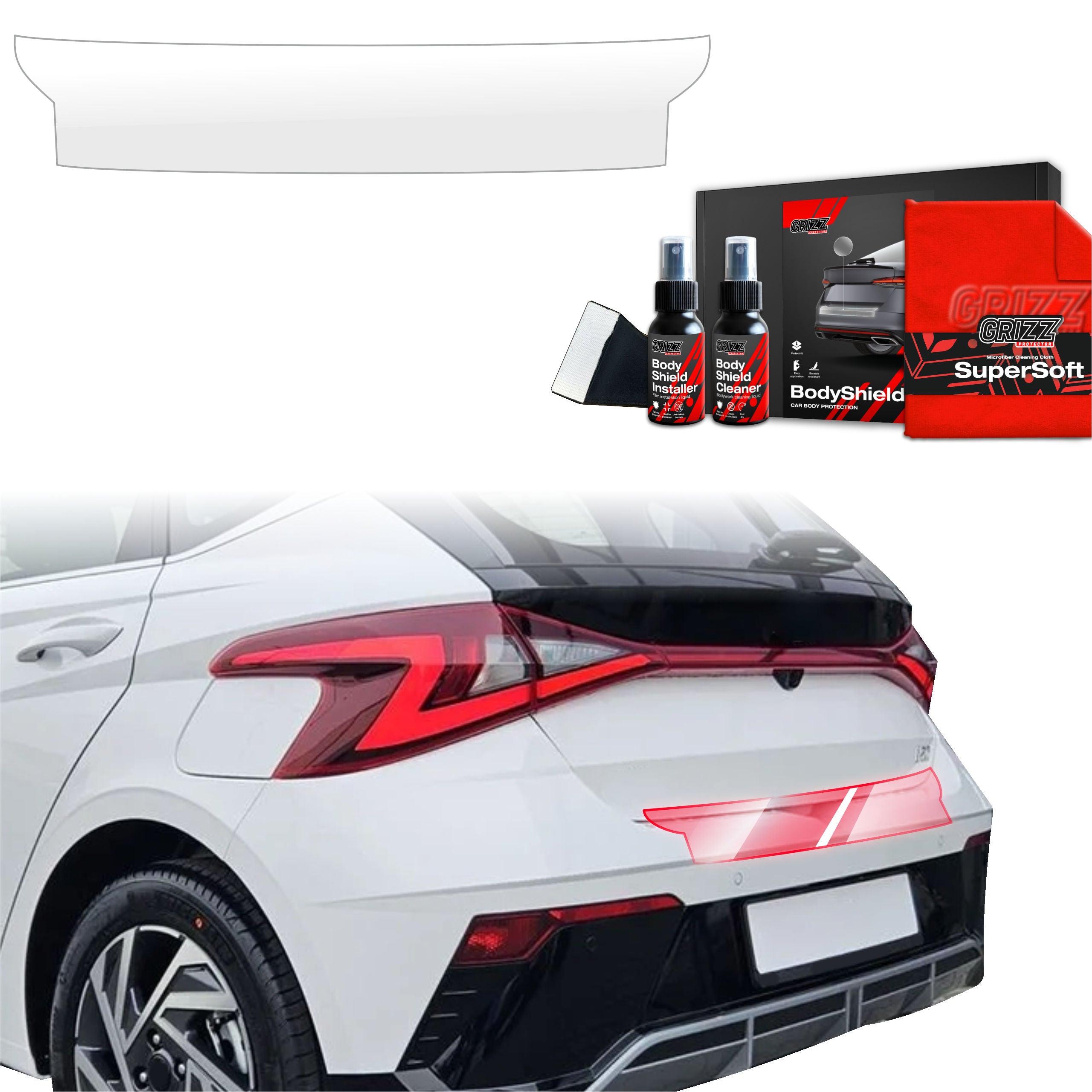 Schutzfolie Grizz Protector für Ladekante - Hyundai i20 (2023-2026)