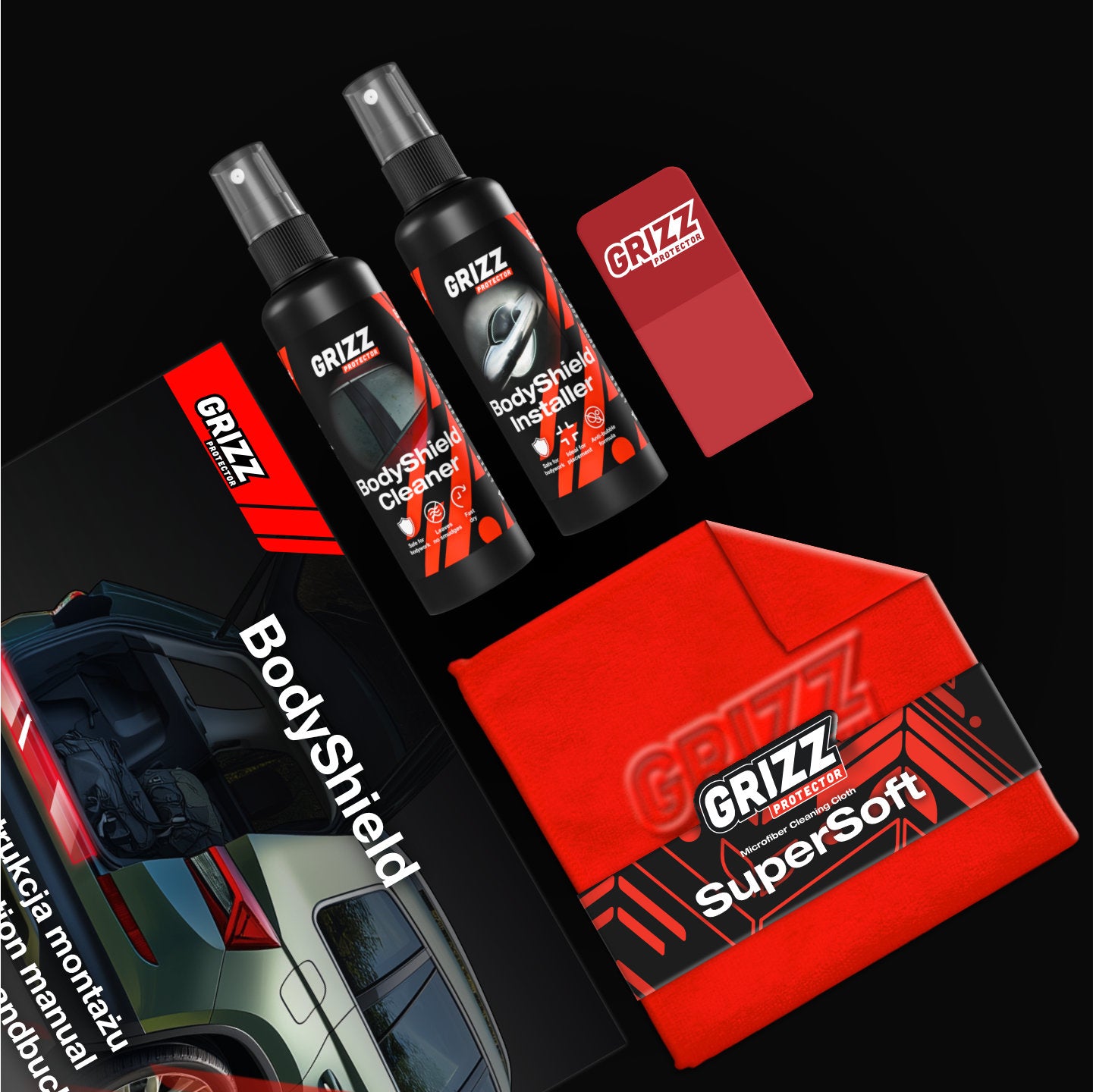 4in1 Schutzfolie Grizz Protector für Scheinwerfer - BYD Sealion 7 (2025-2026)