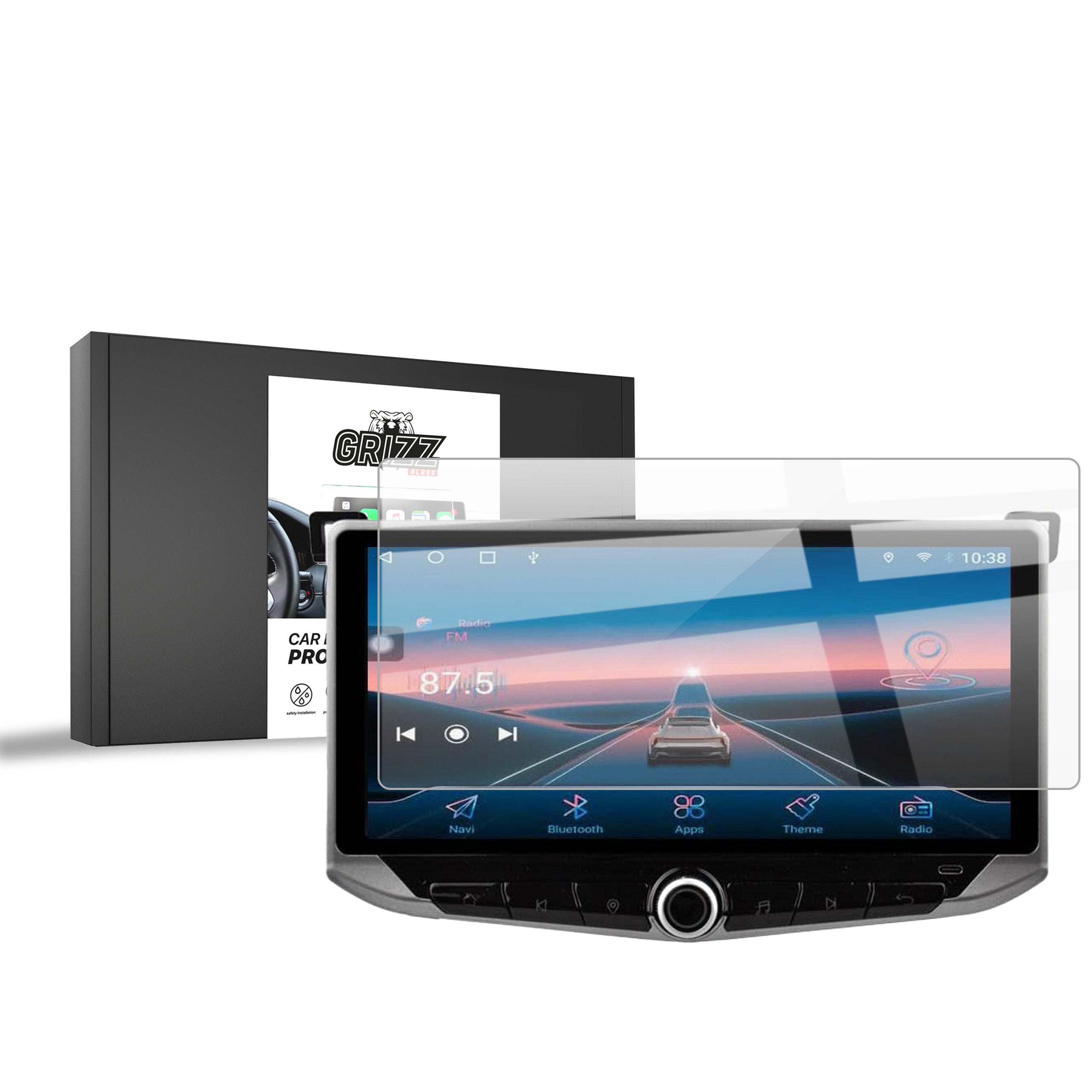 Keramische Autodisplayfolie für Android Radio, Grizz Protector