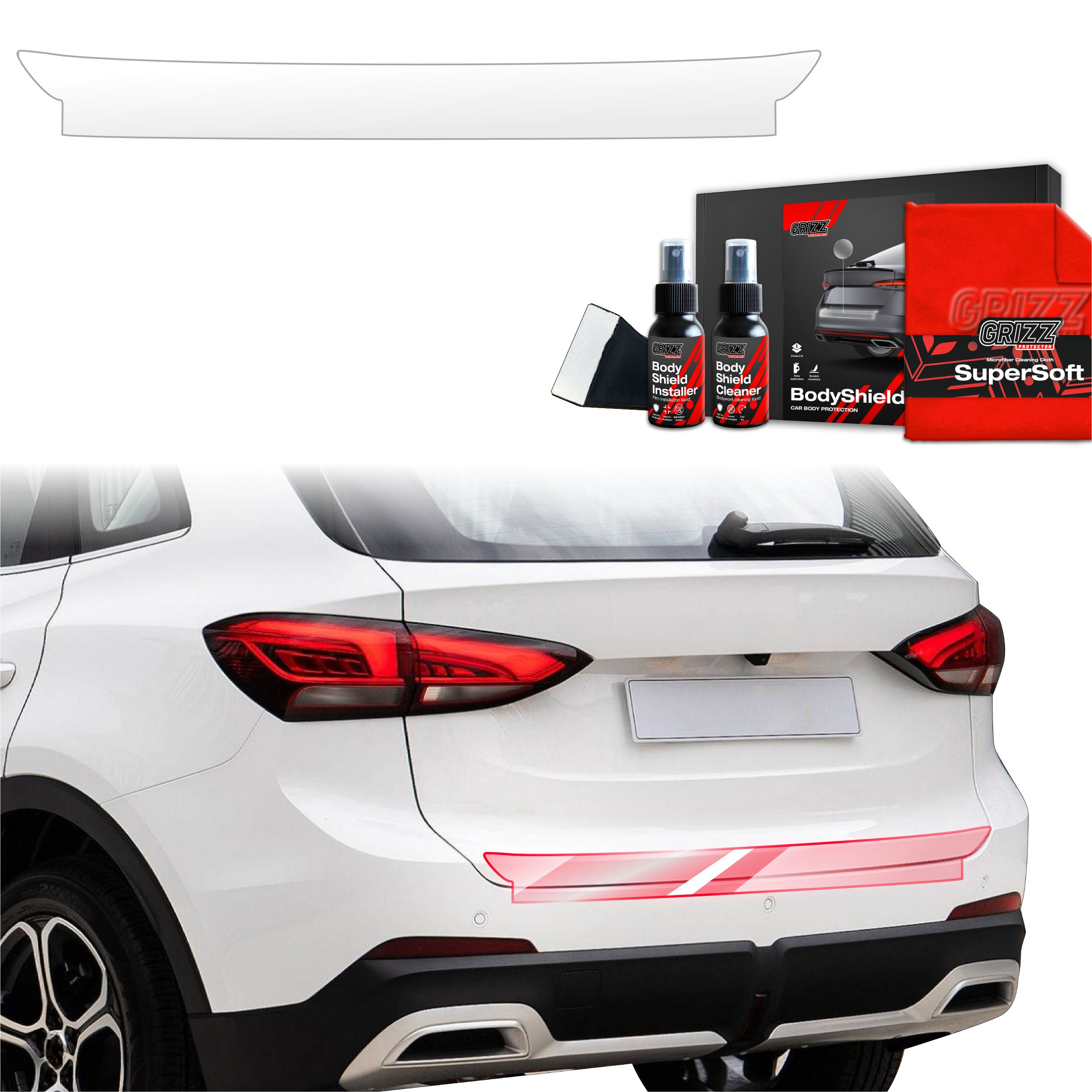 Schutzfolie Grizz Protector für Ladekante - MG ZS Hybrid+ (2024-2026)