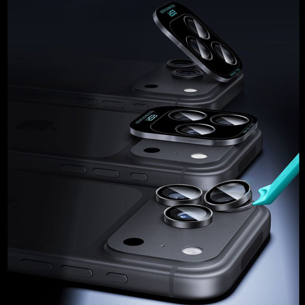 Kameraglas für iPhone 18 Pro / Max, ESR Armorite Camera Lens Protector, Schwarz (7/8)