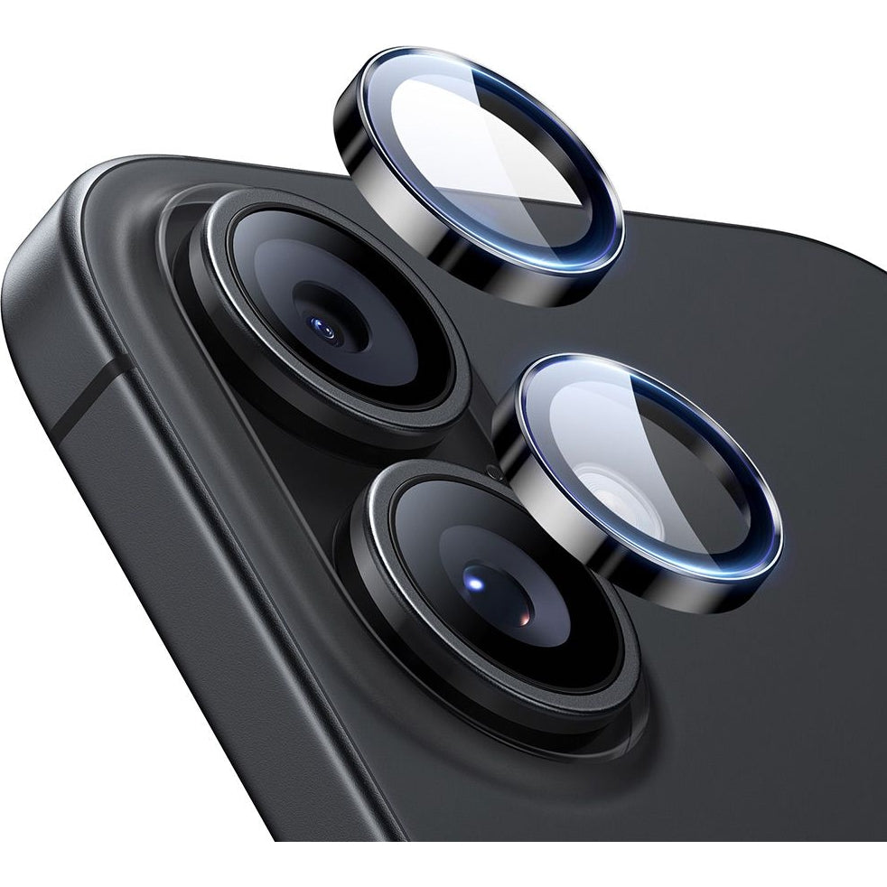 Kameraglas für iPhone 17 / 16 Plus / 16, ESR Armorite Camera Protector, Schwarz