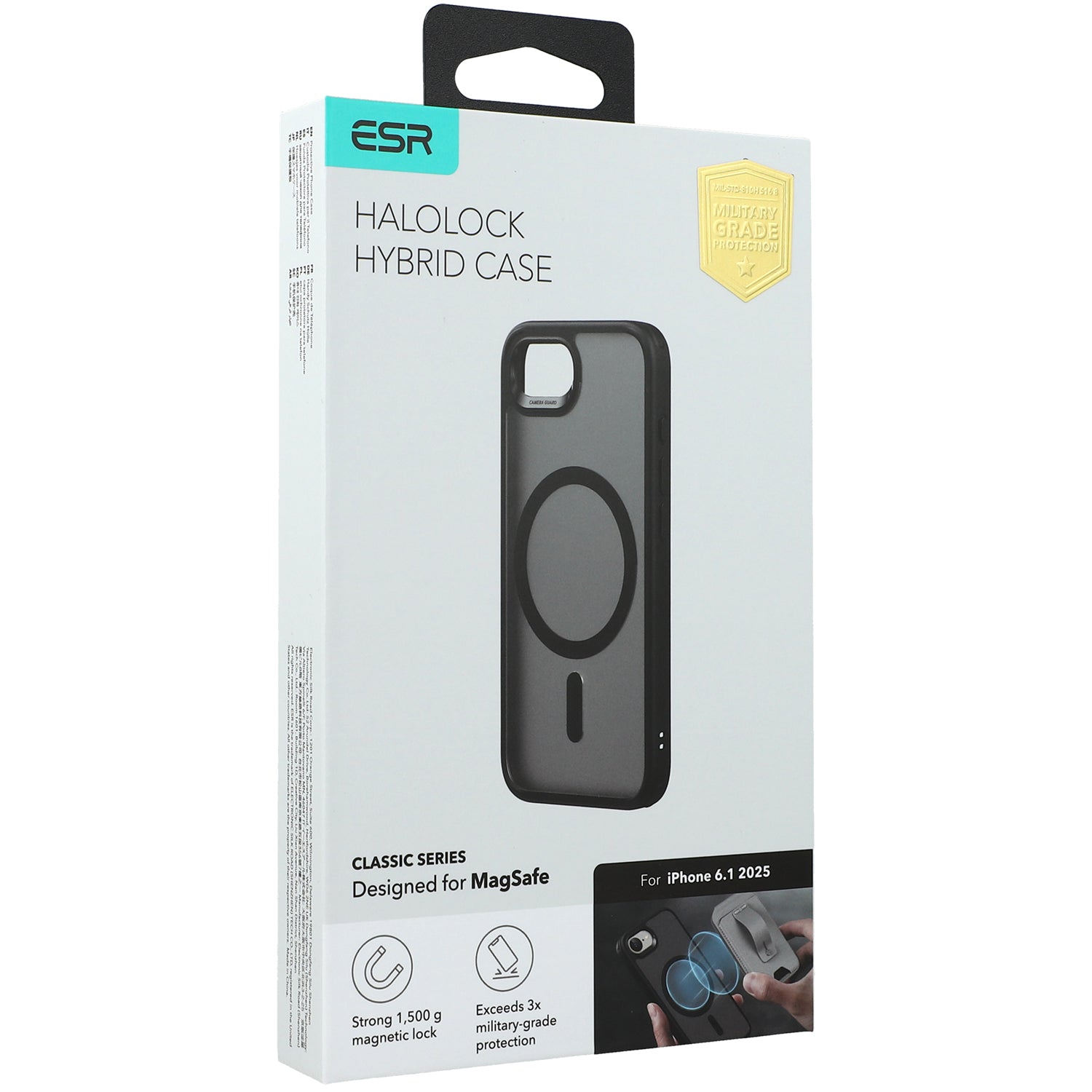 Handyhülle für iPhone 17e / 16e für MagSafe, ESR Classic Hybrid Halolo