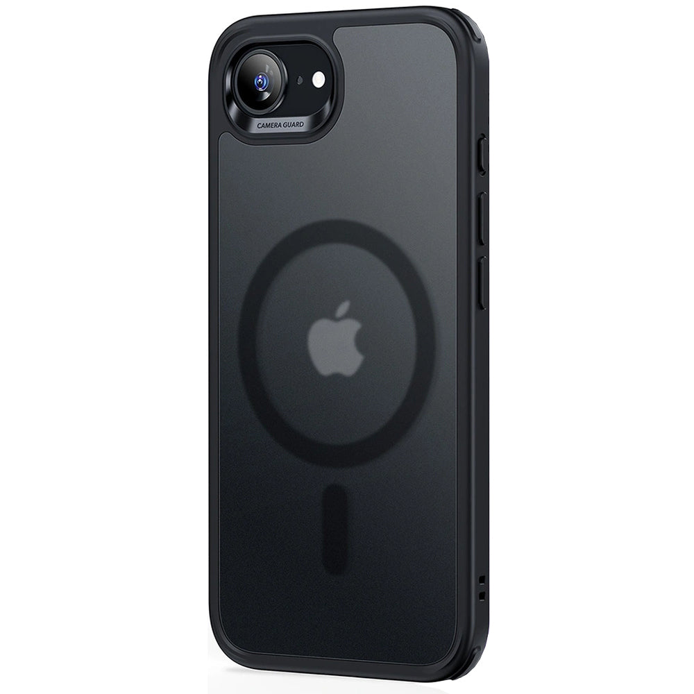 Handyhülle für iPhone 17e / 16e für MagSafe, ESR Classic Hybrid Halolock, Rauchige Schwarze