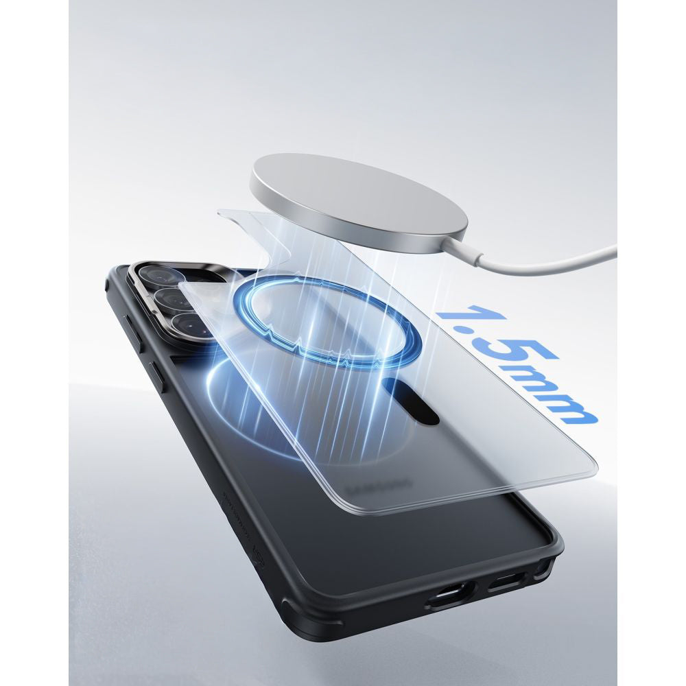 Handyhülle für Galaxy S26 Ultra, ESR Classic Hybrid Kickstand mit MagSafe, mattes Schwarz