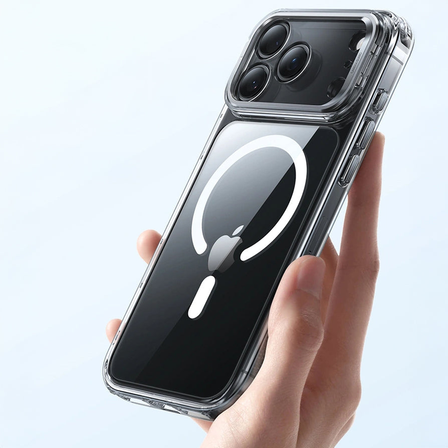 Handyhülle für iPhone 17 Pro Max, ESR Classic Hybrid Kickstand mit MagSafe, Transparent