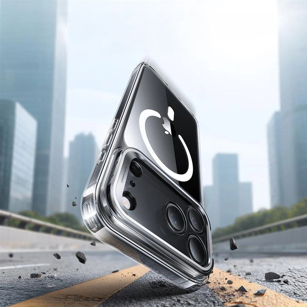 Handyhülle für iPhone 17 Pro Max, ESR Classic Hybrid Kickstand mit MagSafe, Transparent