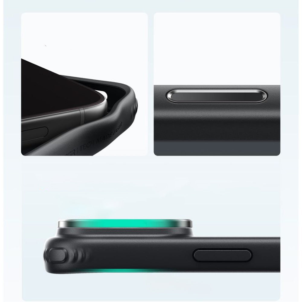 Handyhülle für iPhone 18 Pro / 17 Pro, ESR Classic Hybrid Kickstand mit MagSafe, Transparent-Schwarz (5/6)