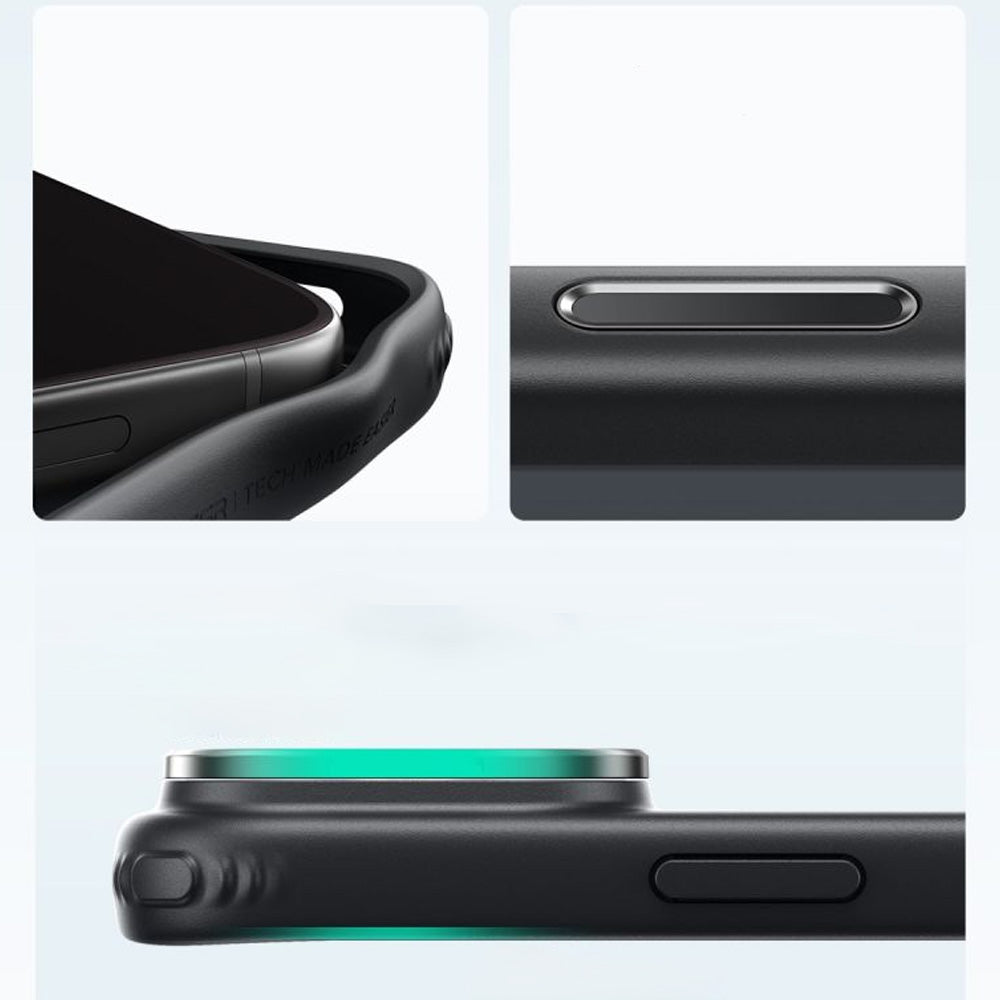 Handyhülle für iPhone 18 Pro Max / 17 Pro Max, ESR Classic Hybrid Kickstand mit MagSafe, Schwarz-Rauchfarben (5/6)