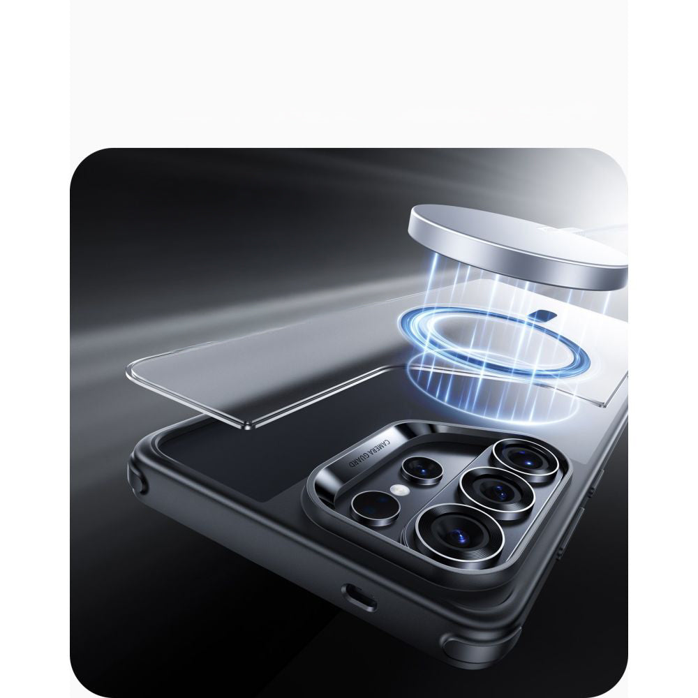 Handyhülle für Galaxy S26 Ultra, ESR Classic Hybrid mit MagSafe, mattes Schwarz