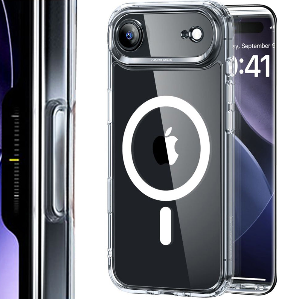Set Handyhülle, Glas für iPhone Air, ESR Classic Hybrid mit MagSafe & Tempered Glass, Transparent