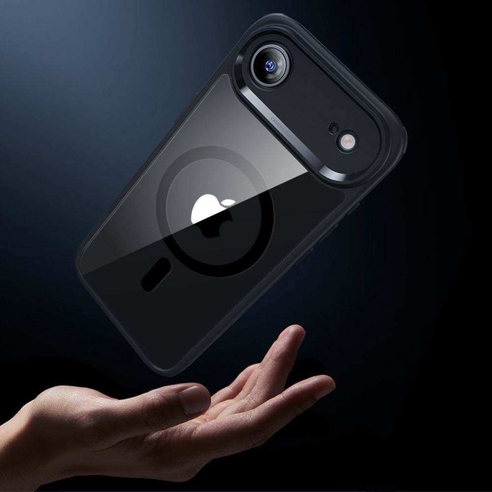 Set Handyhülle, Glas für iPhone Air, ESR Classic Hybrid mit MagSafe & Tempered Glass, Schwarz und Transparent