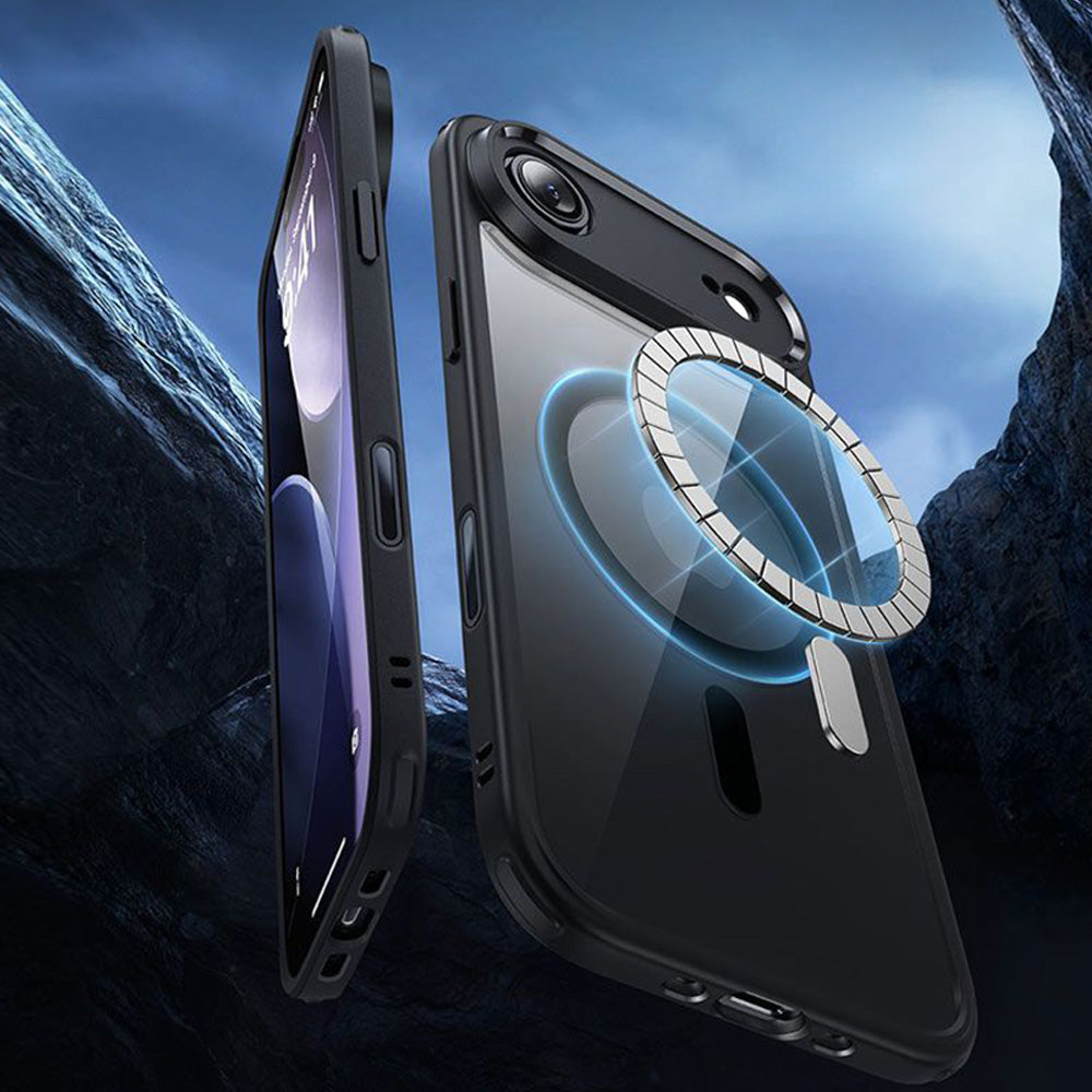 Set Handyhülle, Glas für iPhone Air, ESR Classic Hybrid mit MagSafe & Tempered Glass, Schwarz und Transparent