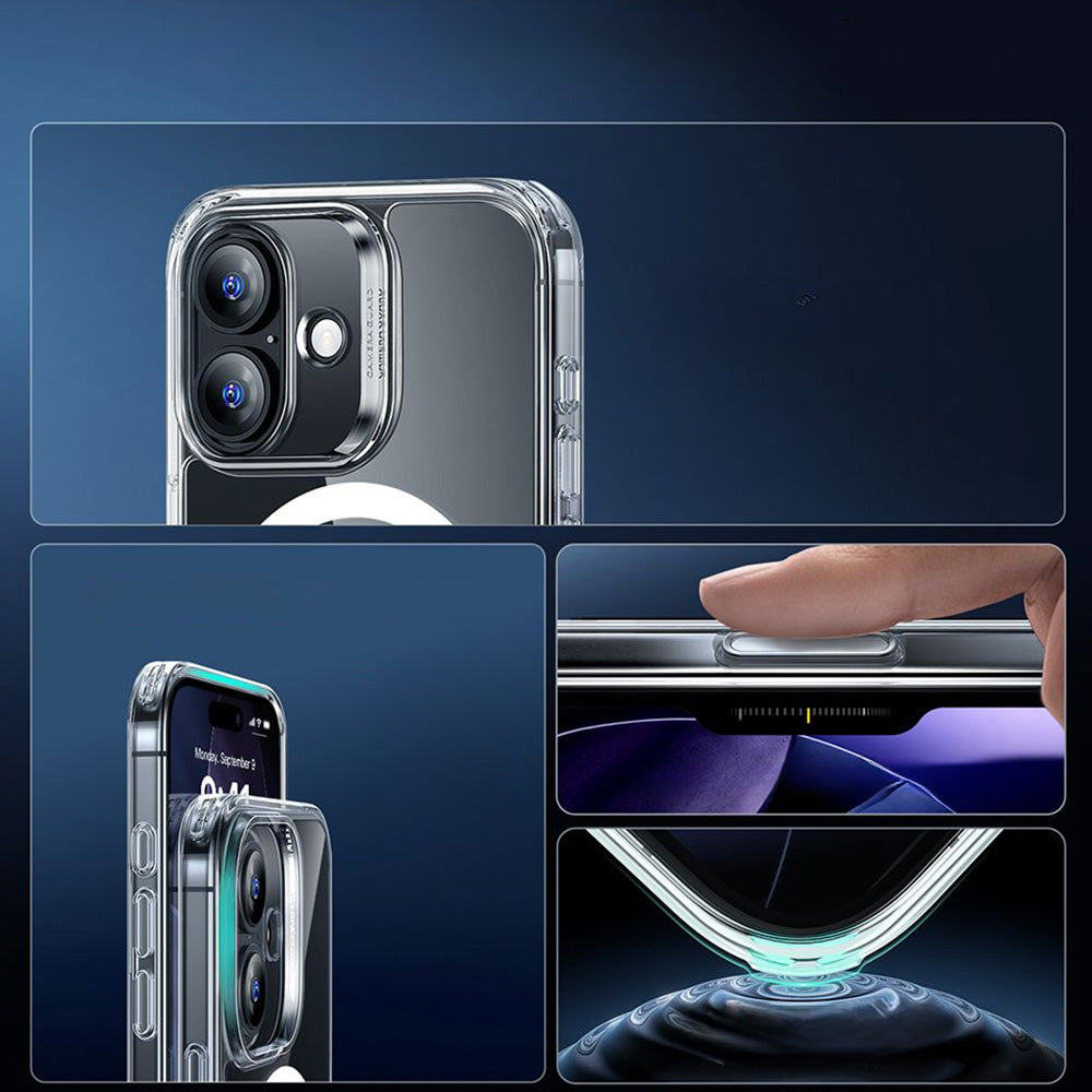 Set Handyhülle, Glas für iPhone 17, ESR Classic Hybrid mit MagSafe & Tempered Glass, Transparent