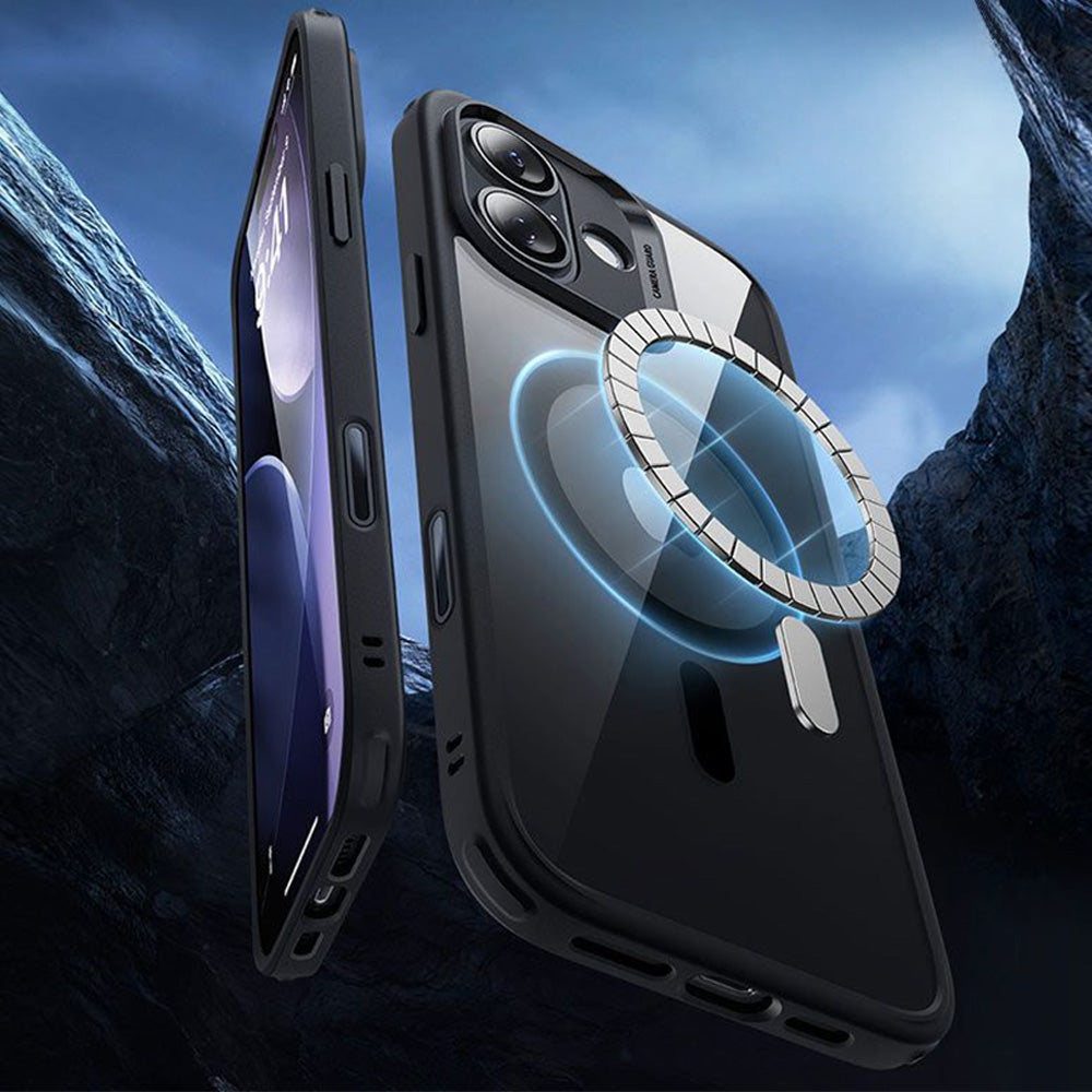 Set Handyhülle, Glas für iPhone 17, ESR Classic Hybrid mit MagSafe & Tempered Glass, Schwarz und Transparent
