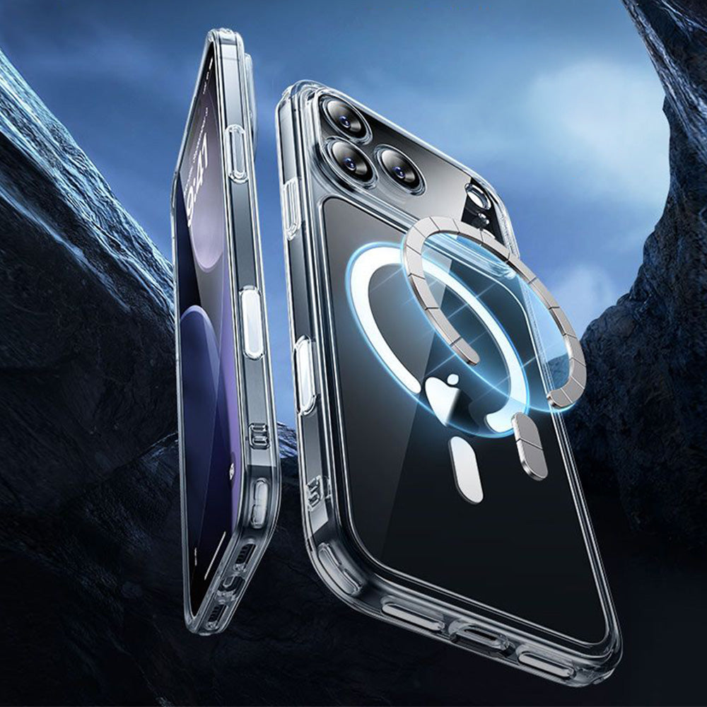 Set Handyhülle, Glas für iPhone 17 Pro, ESR Classic Hybrid mit MagSafe & Tempered Glass, Transparent