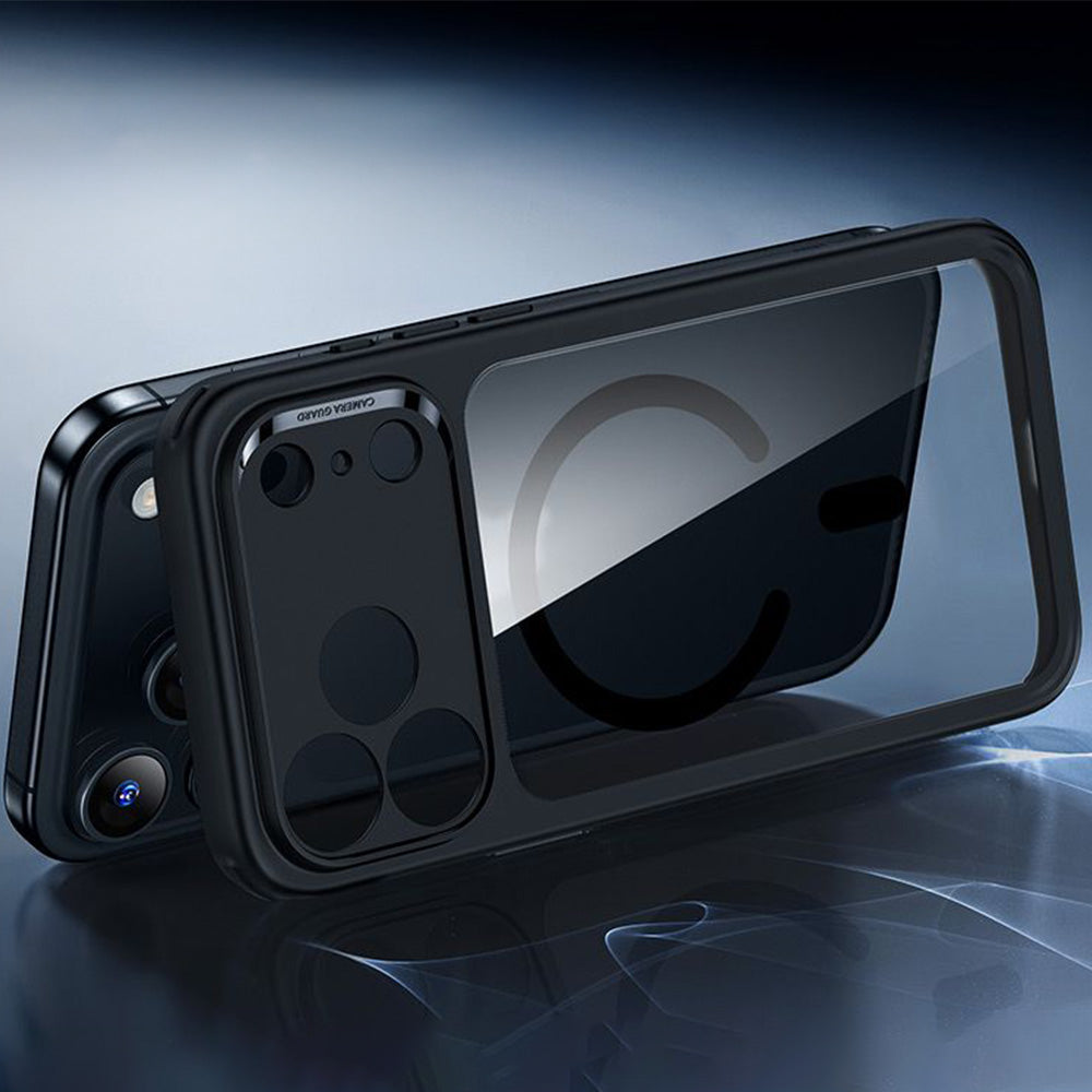 Set Handyhülle, Glas für iPhone 17 Pro, ESR Classic Hybrid mit MagSafe & Tempered Glass, Schwarz und Transparent