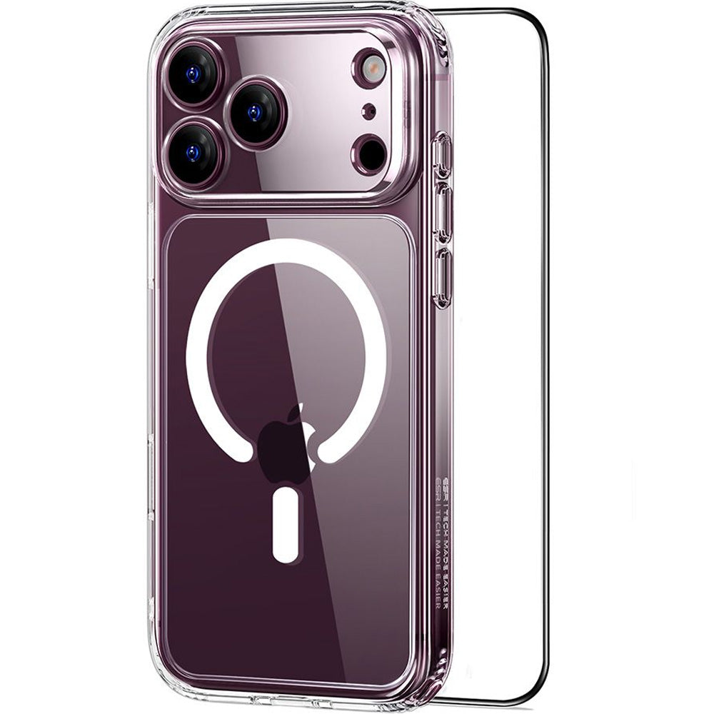 Set: Handyhülle, Glas für iPhone 18 Pro Max / 17 Pro Max, ESR Classic Hybrid mit MagSafe & Tempered Glass, Transparent (2/7)