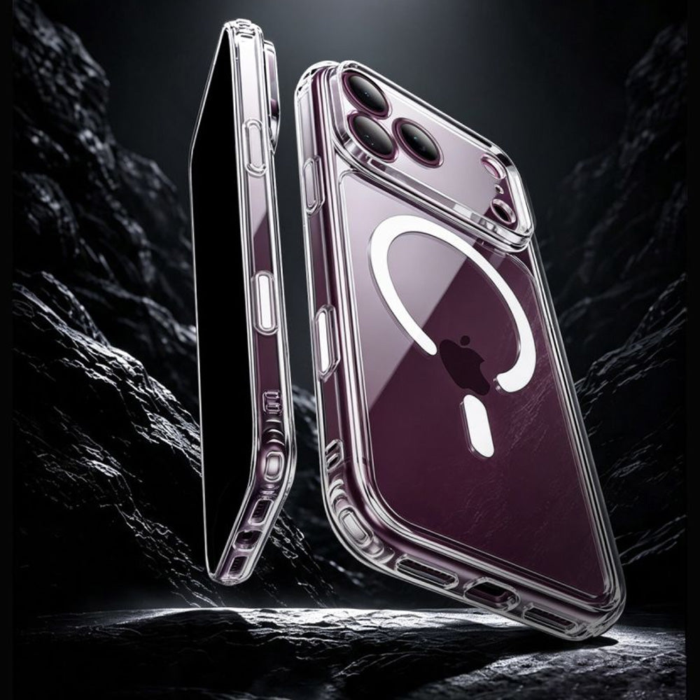 Set: Handyhülle, Glas für iPhone 18 Pro Max / 17 Pro Max, ESR Classic Hybrid mit MagSafe & Tempered Glass, Transparent (4/7)
