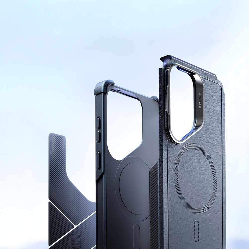 Handyhülle für Galaxy S26 Ultra, ESR Cyber Tough Case Kickstand mit MagSafe, Schwarz