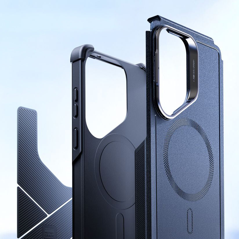 Handyhülle für Galaxy S26 Ultra, ESR Cyber Tough Case Kickstand mit MagSafe, Blau