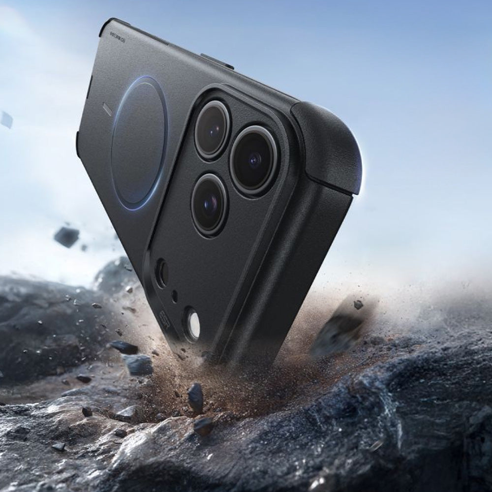 Handyhülle für iPhone 18 Pro / 17 Pro, ESR Cyber Tough Case mit MagSafe, Schwarz (2/6)