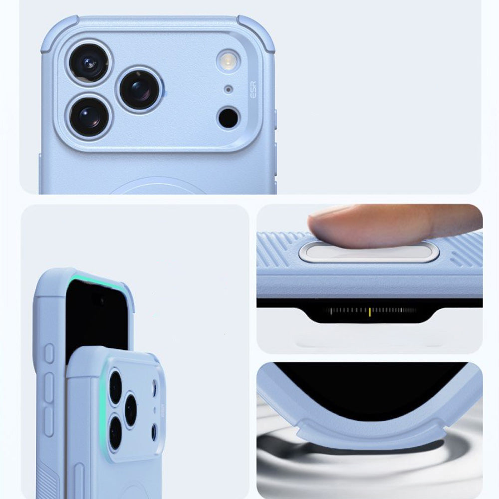 Handyhülle für iPhone 18 Pro Max / 17 Pro Max, ESR Cyber Tough Case mit MagSafe, Blau (2/6)