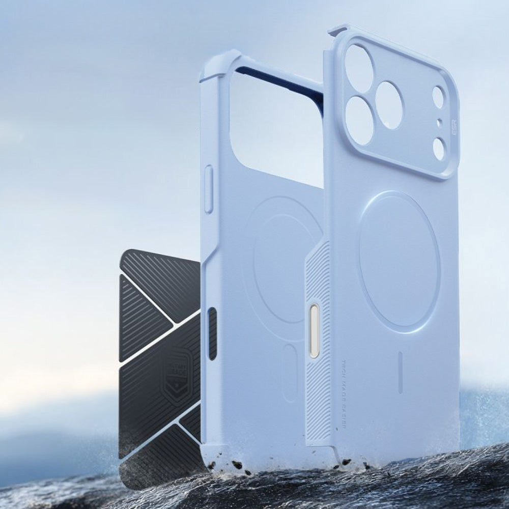 Handyhülle für iPhone 18 Pro Max / 17 Pro Max, ESR Cyber Tough Case mit MagSafe, Blau (3/6)