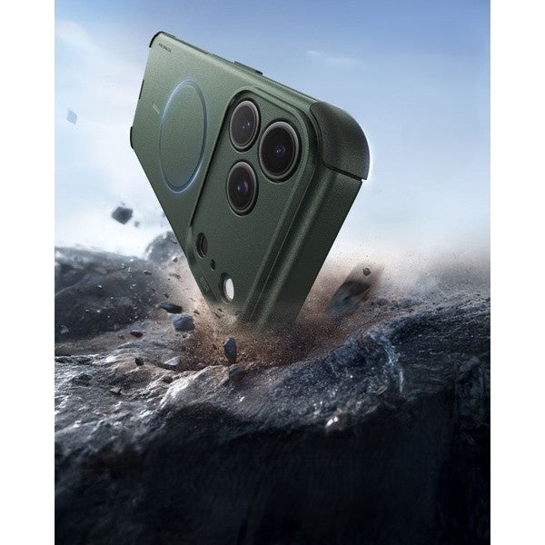 Handyhülle für iPhone 18 Pro / 17 Pro, ESR Cyber Tough Case mit MagSafe, Grün