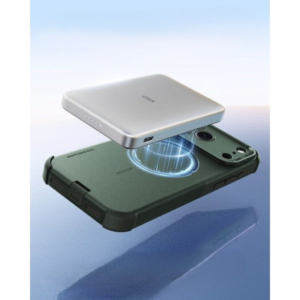 Handyhülle für iPhone 18 Pro / 17 Pro, ESR Cyber Tough Case mit MagSafe, Grün