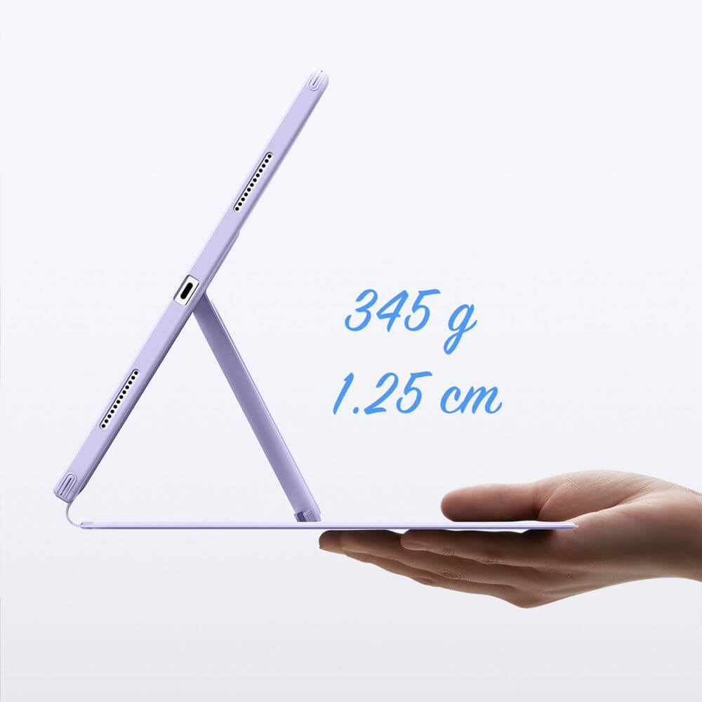 Schutzhülle mit Klappe für iPad Air 11" / 10.9" 2020-2026, ESR Flip Hybrid, Violett