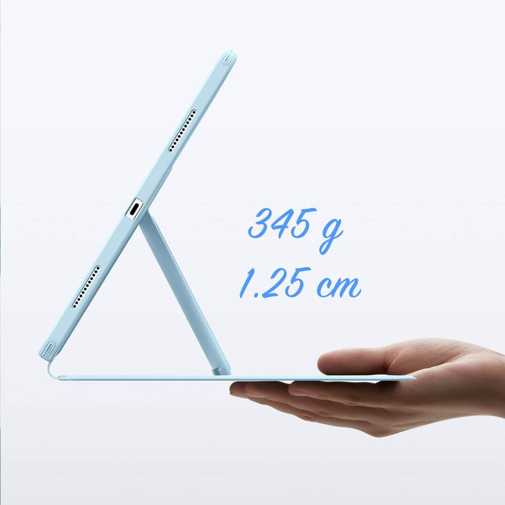 Schutzhülle mit Klappe für iPad Air 11" / 10.9" 2020-2026, ESR Flip Hybrid, Hellblau