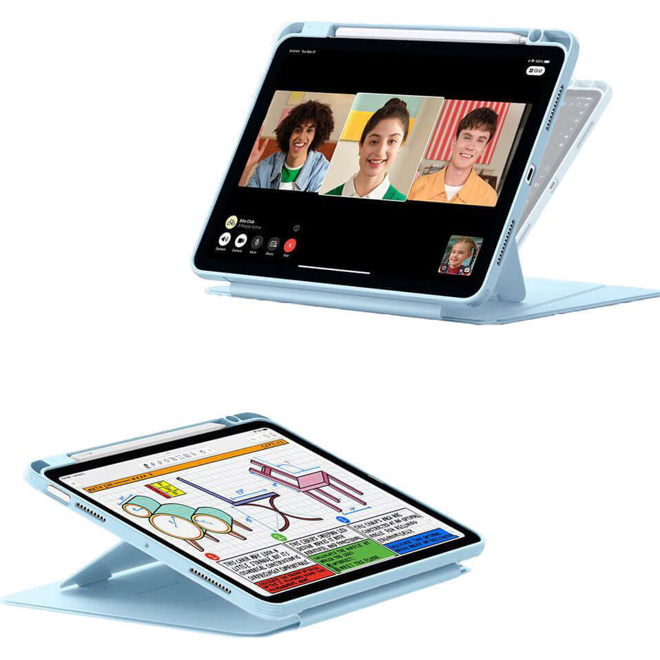 Schutzhülle mit Klappe für iPad Air 11" / 10.9" 2020-2026, ESR Flip Hybrid, Hellblau