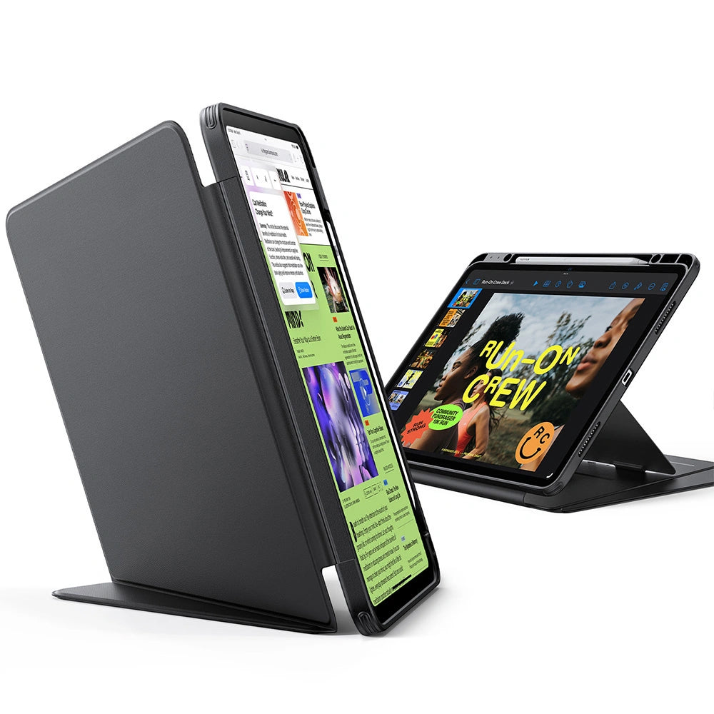 Schutzhülle für iPad Air 13" 2025 / 2024, ESR Flip Hybrid, Schwarz