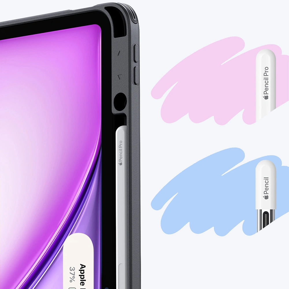 Schutzhülle für iPad Air 13" 2025 / 2024, ESR Flip Hybrid, Schwarz